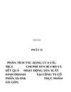 Phân tích tác động của cấu trúc chi phí đến rủi ro và kết quả hoạt động sản xuất kinh doanh tại Công ty Cổ phần SX XNK thực phẩm Sài Gòn