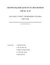 Vật chất ý thức với đời sống văn hóa việt nam