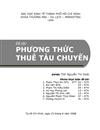 Phương thức thuê tàu chuyến