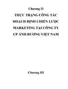 Một số biện pháp nhằm nâng cao hiệu quả công tác hoạch định chiến lược marketing tại Công ty cổ phần Ánh Dương Việt Nam VINASUN CORP