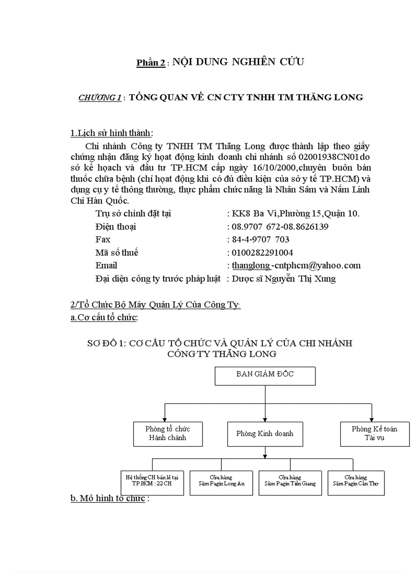 Biện pháp hoàn thiện hoạt động phân phối của cn công ty thăng long