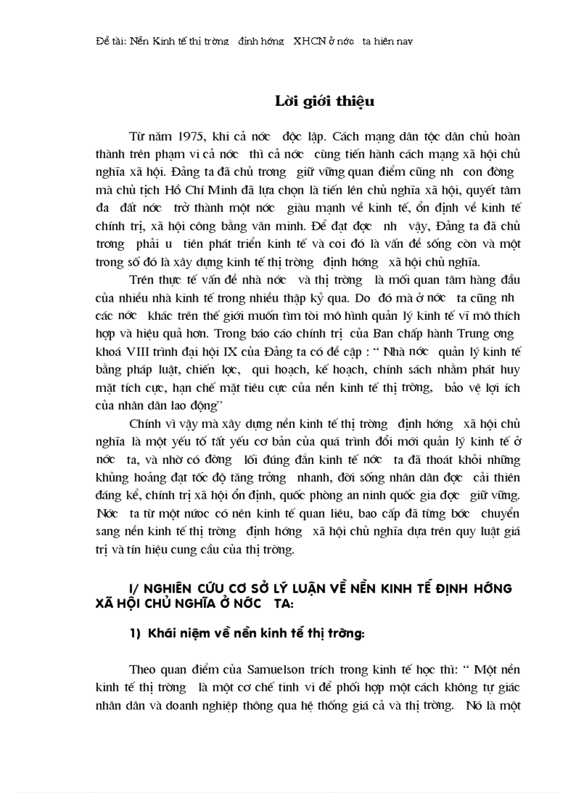 Giải pháp cơ bản tiếp tục phát triển kinh tế thị trường 1