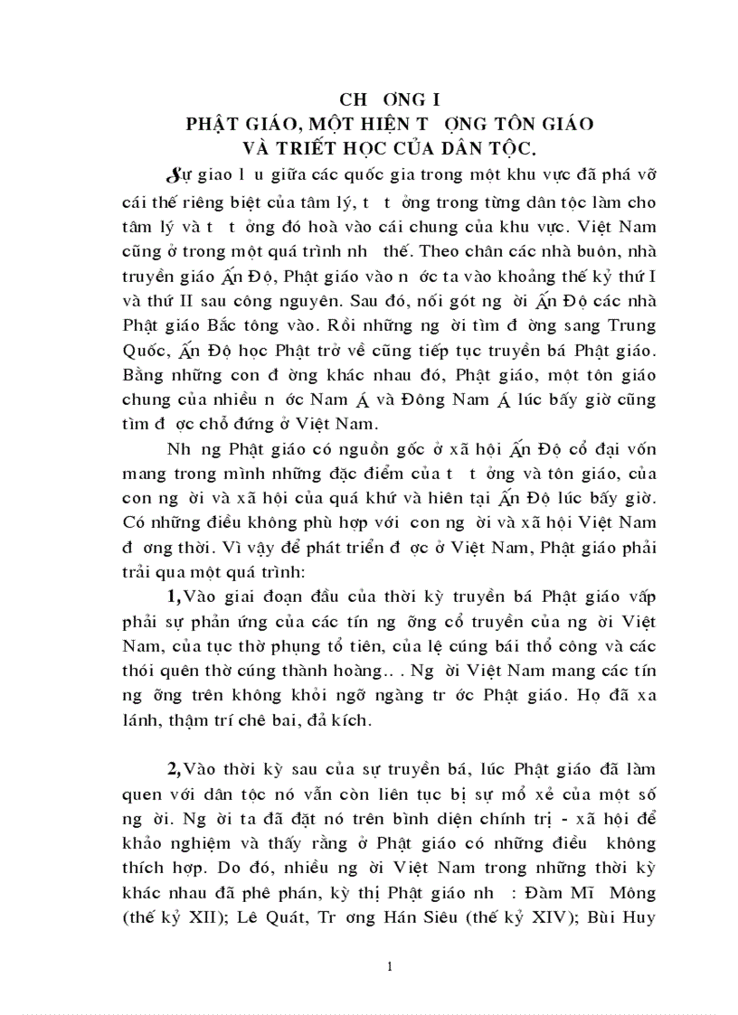 Giá trị và hạn chế của Phật giáo trong phương pháp tư duy của người Việt Nam 1