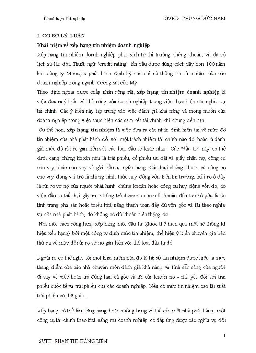 Tín nhiệm doanh nghiệp