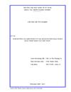 Ảnh hưởng của biến động tỷ giá hối đoái đến hoạt động xuất nhập khẩu tại việt nam