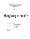 Khủng hoảng tài chính Mỹ