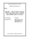 Hồ tiêu thuận lợi và thách thức khi Việt nam là thành viên chính thức của WTO