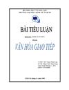 Thực trạng văn hóa giao tiếp của người Việt Nam