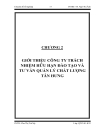 Hoàn thiện quy trình đào tạo và tư vấn theo hệ thống quản lý chất lượng theo tiêu chuẩn ISO 9001 2008 tại Công ty trách nhiệm hữu hạn Đào tạo và Tư vấn Quản lý chất lượng Tân Hưng 1