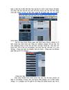Hướng dẫn thu âm với phần mềm cubase