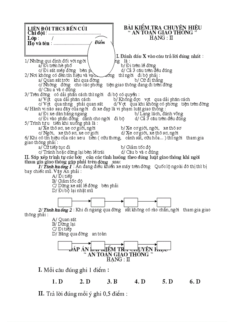 Chuyên hiệu ATGT