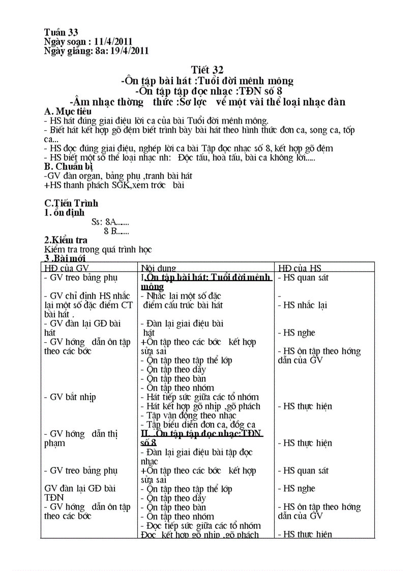 Am nhac 8 tiet 3233 CKTKNlop 8 t32 33