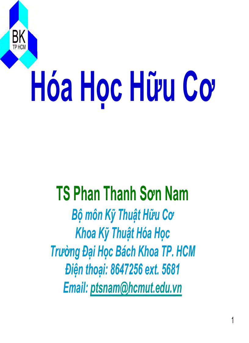 Hóa Hữu Cơ B C2