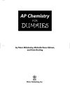 AP Chemistry For Dummies