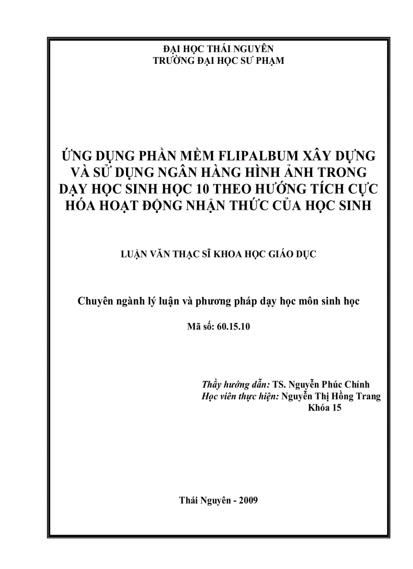 Ung dung pham mem flipalbum xay dung va su dung nganhang hinh anh trong day hoc Sinh hoc 10 pdf