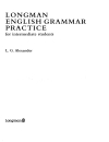 Longman english grammar for intermidiate