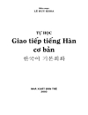 Tự học giao tiếp tiếng Hàn