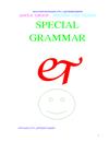 Special grammer