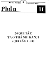 Quy tac hoc Kanji