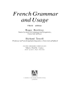 French Grammar And Usage