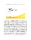 Thu thuat word 2010