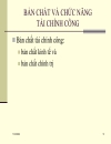 Môn học tài chính công