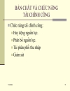 Môn học tài chính công