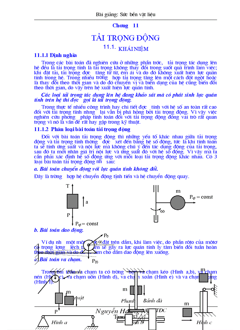 Sức bền vật liệu Chương 11