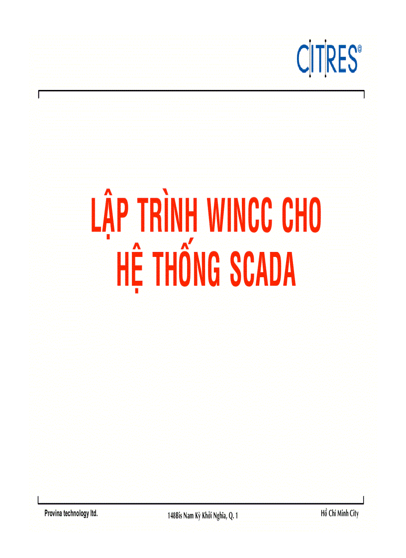 Giáo trình Wincc