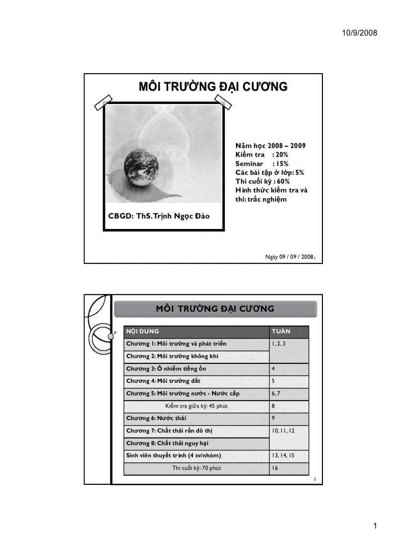 Môi trường và phát triển