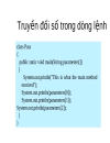 Bài giảng lập trình Java