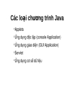 Bài giảng lập trình Java