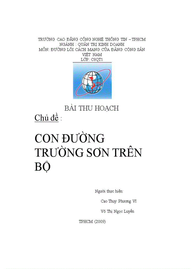 Con đường Trường Sơn