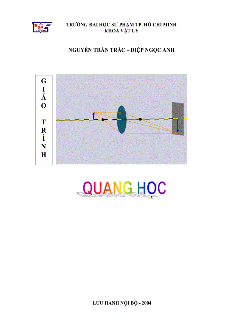 Giáo trình quang học