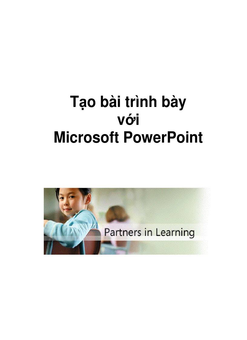 Giáo trình power point