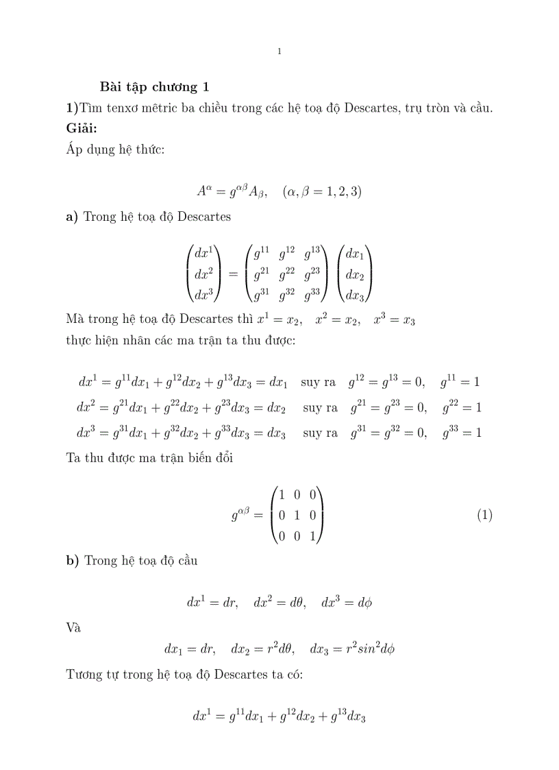 Bài tập về quantum optical