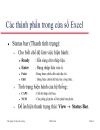 Excel 2003 TL cho sinh vien ĐH