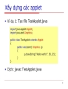 Java applet