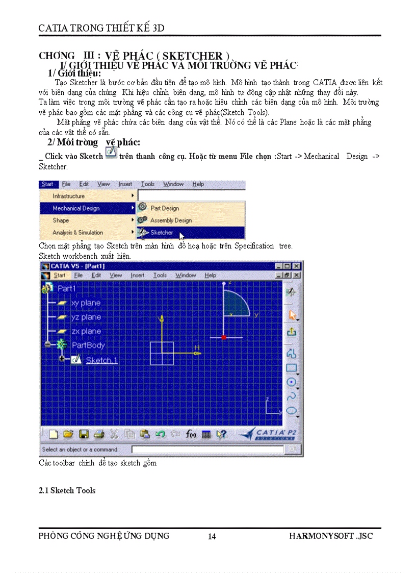 Giao trinh Catia Chuong 3