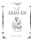 Mẫu bìa giáo án