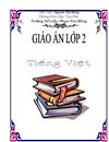 Mẫu bìa giáo án