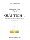 Giáo trình giải tích 1