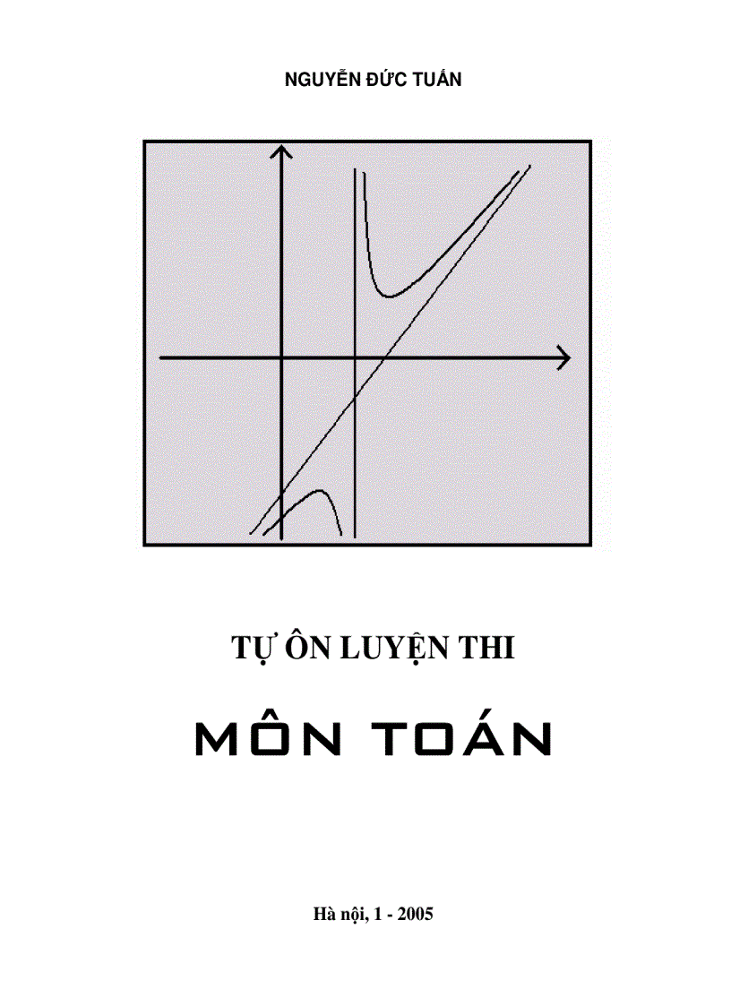 Tự ôn thi ĐH môn toán 1