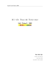 Kỷ yếu trại hè toán học 2009 1