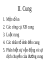 Lí thuyết cung cầu