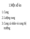 Lí thuyết cung cầu