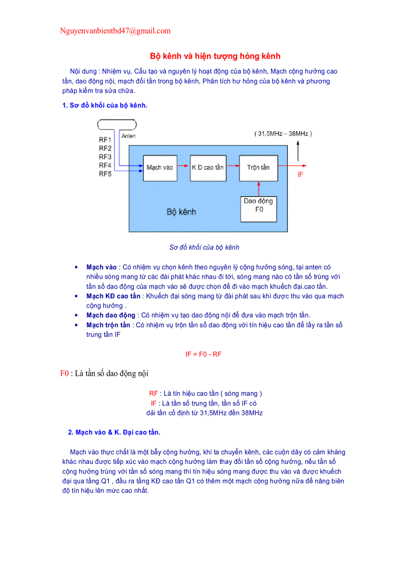 Sửa chữa Tivi P3