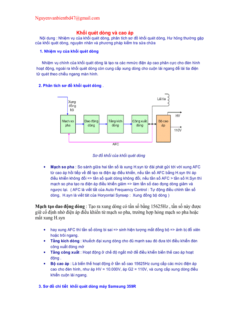 Sửa chữa Tivi P7