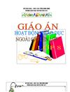 Mẫu bìa giáo án đẹp