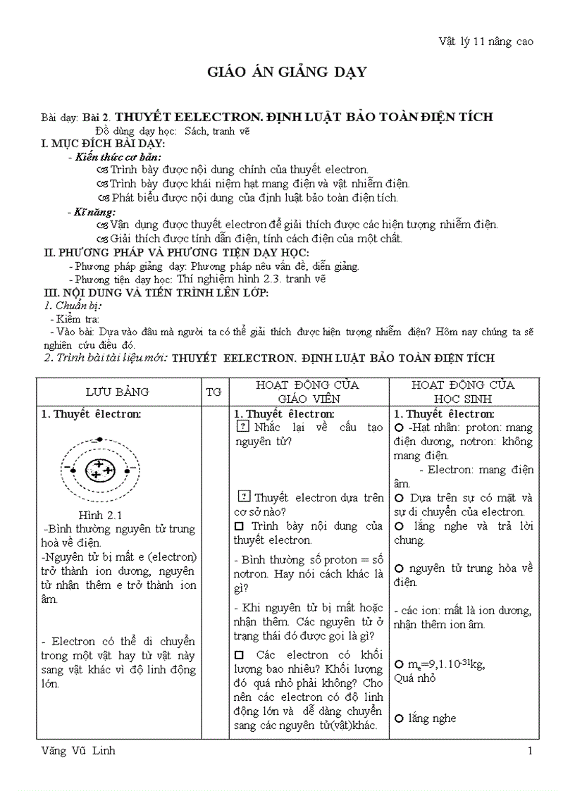 Bai 2 DLBTDT THUYET ELECTRON